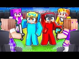 GIRL HUNTERS vs BOY SPEEDRUNNERS SHOWDOWN in Minecraft!