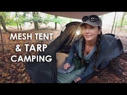 Mesh Tent & Tarp Camping + Cooking Tasty Baps 🍂