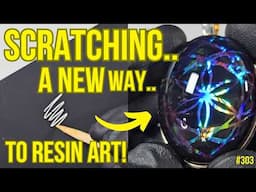 303. Resin Art WITH Scratch Paper?! ENDLESS POSSIBILITIES!