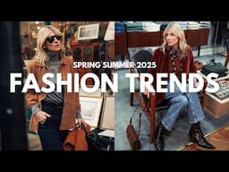 THE KEY 2025 FASHION TRENDS | WEARABLE SPRING SUMMER TREND EDIT