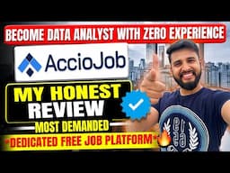 😍BECOME DATA ANALYST WITH ZERO EXPERIENCE |🚨FREE DEDICATED ACCIOJOB PLACEMENT🔥🔥