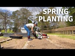 Plant with me - SPRING Vegetable Garden