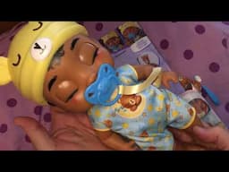 Unboxing Baby Alive Snoozer Bear Sleeping Pacifier Doll