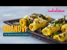 Khandvi Recipe | Gujarati Snack | Gluten Free Gram Flour Rolls