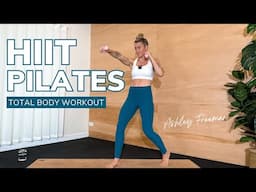 20-MIN PILATES HIIT | Total body workout (optional hand weights).. Ashley Freeman