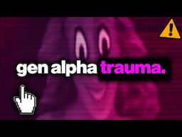 Gen Alpha Internet Trauma Iceberg