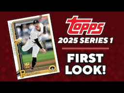 2025 Topps Series 1 FIRST LOOK — Where Are The Black Parallels?!