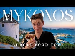 Mykonos Food Tour | Top Budget Foods to Try in Mykonos, Greece