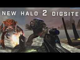 Halo 2 Digsite - Drone Tank, Drinol, Earth Ark - Gameplay!