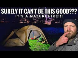 Hot tent camping in freezing conditions | Naturehike Massif tent!