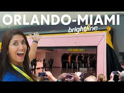 Trem MIAMI-ORLANDO: a estação de Orlando ficou pronta!