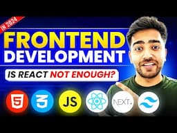 Fastest Way To Learn Frontend Web Development in 2024 and Actually Get Hired (with free resources)🔥