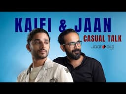 KAIFI KHALIL & JAAN ALBALUSHI casual talk at Jaan click Media, Bahrain