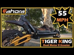 Eahora Tiger King, Dual Motor, 55mph E-Scooter **Review**