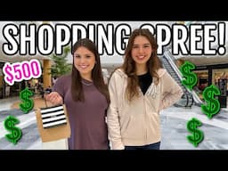 SPENDING ALL OUR CHRiSTMAS MONEY! SHOPPING SPREE with MOM! *this took ALL DAY*