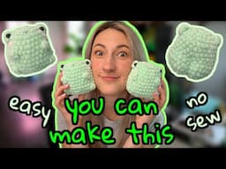 ✨ No Sew ✨ Cheeky 🐸 Froggy 🐸 EASY and BEGINNER FRIENDLY