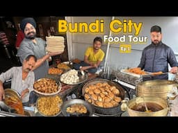 Famous street food in Bundi , Rajasthan Episode - 1 | Kachori , Samosa , Dudh Jalebi , Dhaba