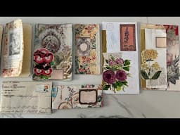 Craft with me #whatsinmybox 2025| Random ephemera making session EP 05