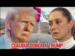 CLAUDIA PARA EN SECO A DONALD TRUMP!  LO OBLIGA A QUITAR LOS ARANCELES A MÉXICO