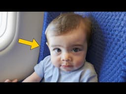 Flight Attendant Notices Baby Alone On The Plane, Is Shocked When Realising Why