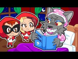 SARRIE & I play ROBLOX RED RIDING HOOD STORY