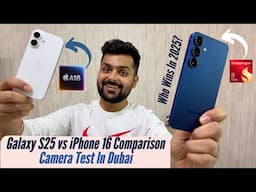 Galaxy S25 vs iPhone 16 Comparison - Biggest Differences Explained!