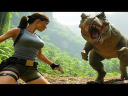 All Tyrannosaurus Rex Boss fights in the Tomb Raider Games