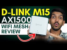 D-Link M15 AX1500 Eagle Pro AI Mesh Review, Setup, Speed Test - In Hindi