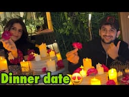 Pre-anniversary manany halal dinner date par gaye😂 | basil ko chor kar gaye😞