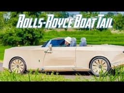 Full 90 Days Build Rolls Royce Boat Tail For My Son [Cardboard]