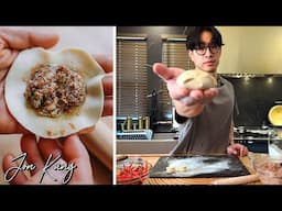 The Trick To Juicy Beef Dumplings Without Extra Fat! | JON KUNG