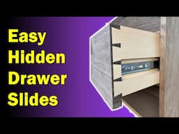 Hidden Drawer Slides | RobCosman.com