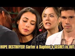 CBS SPIoiler: GAME OVER! Hope CATCHES Carter & Daphne – Finn’s Explosive TRUTH Bomb on Poppy!#bold