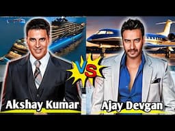 Akshay Kumar Vs Ajay Devgan | Lifestyle, Net Worth, Career, Cars, Biography