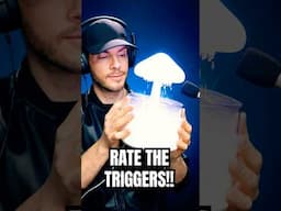 RATE THESE UNIQUE TRIGGERS!! #asmr #shorts