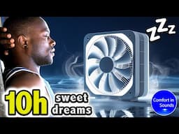 Deep Fan Sound & Brown Noise to Fall Asleep Deeply | White Noise, Reduces Anxiety & Stress