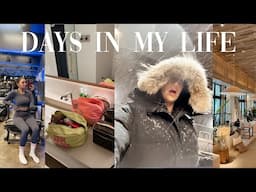 VLOG: days in my life in NYC! snow days ❄️ city life, fitness routine & day in miami