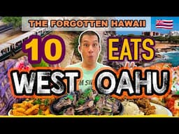 ULTIMATE FOOD TOUR ON WEST OAHU - 10 Best Foods in Hawaii's Forgotten Waianae, Kapolei & More!