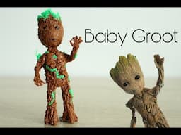 3D Pen - How to make 3D Baby Groot/DIY-Tutorial/simple 3d pen creation- 3D printing pen