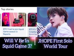 Will V Be In Squid Game 3? JHOPE First Solo Tour, Fans Angry Because Of Ticket Price 🤔