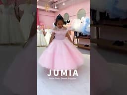 Feather Bead Diamond Sequin Birthday Party Princess Flower Girl Dress #fashion #princessdress #ootd