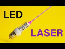 World’s Brightest LED Made into a New Type of LASER