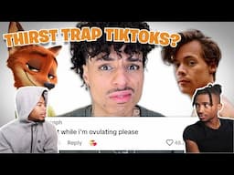 THIRST TRAP TIKTOKS... Larray Reaction