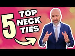 5 FAVOURITE NECK TIES OF BEN FROM THE MY NICE TIE YOUTUBE CHANNEL