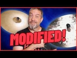 I Had An Okay Ride Cymbal Modified Hoping To Make It Great...  Did It Work?  Come And See!