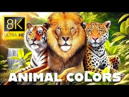 8K: THE MOST STUNNING ANIMAL COLORS