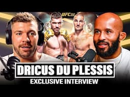 DRICUS DU PLESSIS on SEAN STRICKLAND REMATCH, KHAMZAT CHIMAEV | EXCLUSIVE INTERVIEW!