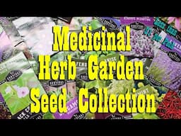 36  Medicinal Herb Garden Seed Collection ~ Start or add to your Herb Garden