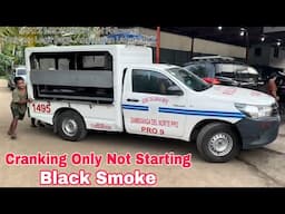 Toyota Hilux 2019 Ayaw Umandar at Black Smoke how to Solve