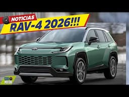 Toyota RAV4 2026🚙- 😱😱SE FILTRARON IMÁGENES!!!🔥 🔥| Car Motor